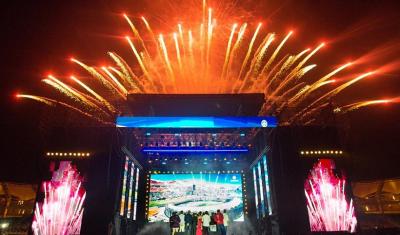 Volvieron fuegos artificiales en celebración del 147° aniversario de Antofagasta
