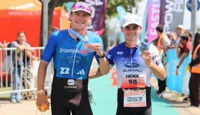 Diego y Daniela Moya se imponen en el Triatlón de Temuco 2026