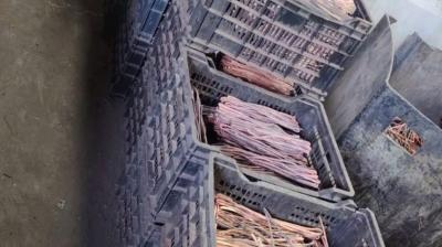 Carabineros desbarató organización criminal dedicada a la venta ilegal de elementos de cobre