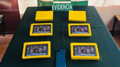 Encuentran más de 6 kilos de cocaína en vehículo involucrado en accidente en la Ruta 5 Sur a la altura de Chillán