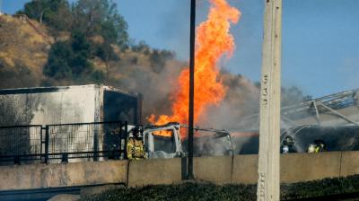Fiscalía apuntó a exceso de velocidad de camión con gas en origen de accidente que provocó explosión