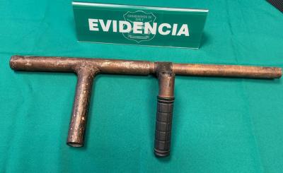 Carabineros recupera furgón robado e incauta escopeta hechiza en operativo en calle El Tofo de Arica