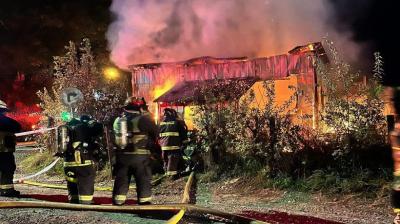 Adulto mayor muere en incendio que destruyó vivienda en Ancud