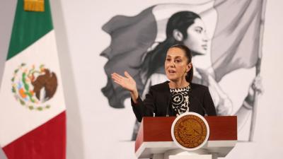 Ola de violencia en México: Presidenta llamó a mantener "calma" tras muerte de "El Mencho"
