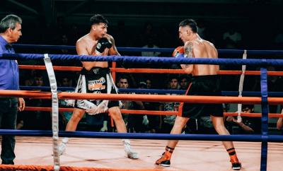 Alan Bahamondes y Gerardo Martínez triunfaron en velada boxeril profesional en Antofagasta