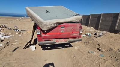 Recuperan camioneta robada pese a circular sin patente en Antofagasta