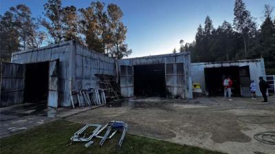 Incendio afectó implementos deportivos del Team Chile en el  CEO de Curauma