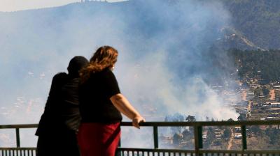 Senapred declara Alerta Temprana Preventiva en la Región de Valparaíso por riesgo de incendios forestales