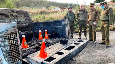 Condenan a los cuatro sujetos imputados por crimen de tres carabineros en Cañete en 2024