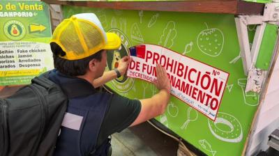 Prohíben funcionamiento de cuatro food truck en sector del Estadio Regional