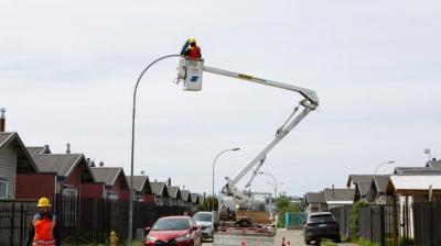 Reparan más de 1.400 luminarias en Mirasol y El Tepual