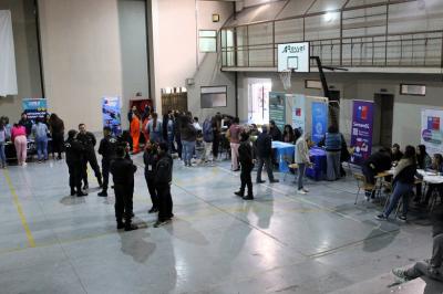 Funcionarios públicos asistieron a Plaza de Justicia Femenina en Complejo Penitenciario de Valdivia