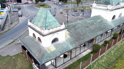 Robaron tejas de cobre del techo de la Estación Vieja de Osorno