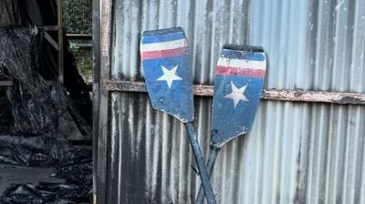 Hermanos Abraham participan de campaña tras incendio que destruyó el Centro de Entrenamiento Olímpico de Curauma