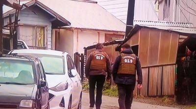 Toman declaración a "sujeto de interés" en baleo de carabinero en Puerto Varas