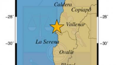 Fuerte sismo en Atacama: alcanzó 6.5 grados de magnitud
