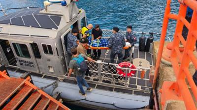 Operativo de emergencia permitió trasladar a paciente desde Juan Fernández hasta Viña del Mar