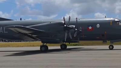 Avión Orión de la Armada llega a Rapa Nui para apoyar capacitación en control de drogas