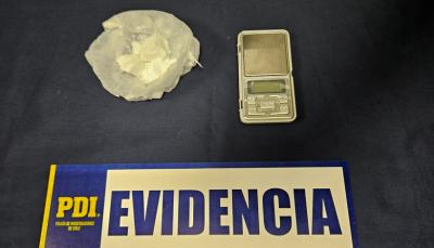 Detienen a sujeto que intentó ingresar cocaína a la cárcel de Angol