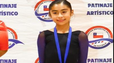 Promesa sanantonina clasifica al Mundial de Patinaje Artístico con solo 9 años