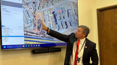 [FOTOS] Alcalde de Villa Alemana busca acelerar puesta en marcha del Hospital de Marga Marga