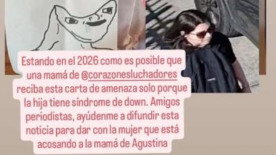 Mujer que habría enviado carta con amenazas a niña con síndrome de Down indicó que lo hizo para que la víctima aumente seguidores en redes sociales