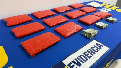 Procedimiento logró detener a dos personas e incautar más de 62 mil dosis de droga que iba a ser vendida en Talcahuano