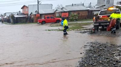 Mantienen alerta temprana preventiva en Los Lagos por rachas de viento y lluvia