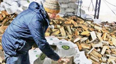 Alza en la demanda y el clima presionan precios de la leña en Chillán