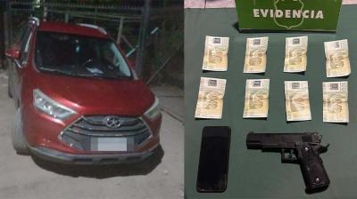 Sujetos fingieron ser pasajeros y robaron vehículo de conductor de aplicación en La Cruz