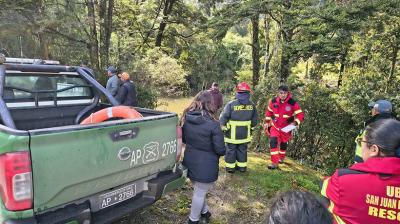 Buscan a hombre desaparecido en río Contaco en San Juan de la Costa