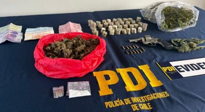 En Villarrica detienen a integrantes de clan familiar dedicado al microtráfico de drogas