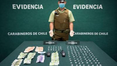 Dos detenidos por tráfico de droga en La Ligua: fueron sorprendidos en flagrancia en la vía pública
