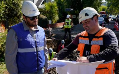 Aguas Décima inicia primera etapa de renovación de redes de aguas servidas de este año