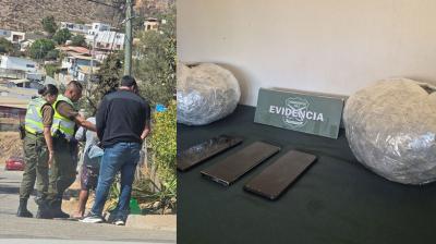 Ronda Impacto deja a una persona detenida en La Ligua: se incautó droga y dos armas de fuego