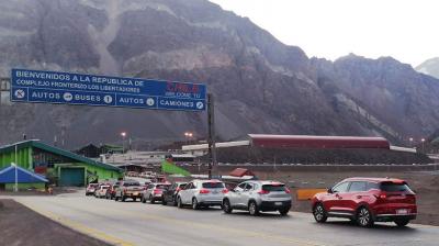 Cancelan cierre preventivo del paso Los Libertadores tras “nuevas condiciones climáticas”