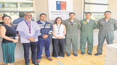 SSAP y Carabineros se coordinan para uso de helicóptero en la red de urgencias