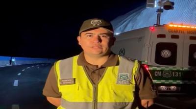 Un muerto dejó accidente de tránsito en la Ruta  A-504 que une a Iquique con Alto Hospicio