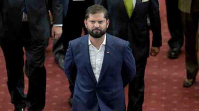 [VIDEO] Durante cumbre en España: Expresidente Boric hizo un llamado para cuidar y fomentar la democracia