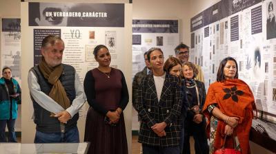 Ministro de las Culturas participó en la primera Feria del Libro del Museo Vicente Huidobro de Cartagena