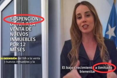 Secretaría General de Gobierno eliminó video de Mara Sedini por presentar errores ortográficos