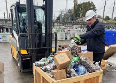 Recolectan 800 kilos de pilas en desuso en Osorno para enfrentar contaminación de suelos
