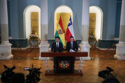 Tras reunión en La Paz: Bolivia y Chile apuestan por la cooperación mutua pese a sus "diferencias históricas"