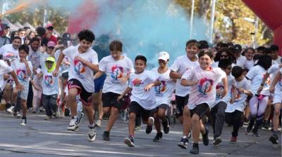 Limache prepara su "Corrida de Colores 2026" para este domingo