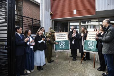 Ministra de Seguridad Pública inauguró en Valdivia nuevas dependencias para Carabineros de Los Ríos