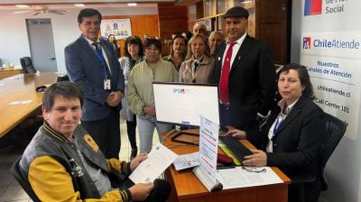 ChileAtiende inaugura nuevos centros de atención virtual en Negrete y Quilaco