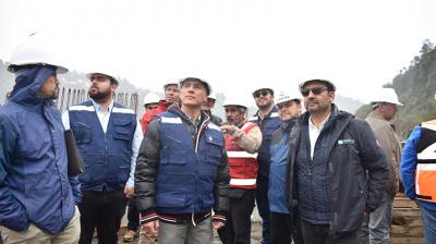 Avanza en más del 40% el mejoramiento de Caleta Bahía Mansa en San Juan de la Costa