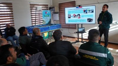 Realizan capacitación a profesionales de Conaf Ñuble ante alerta regional por influenza aviar