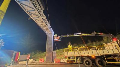 Autopista del Itata inicia instalación de pórticos free flow para pago automático