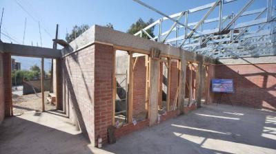 Avanzan obras del primer centro comunitario y de emergencias en La Ligua